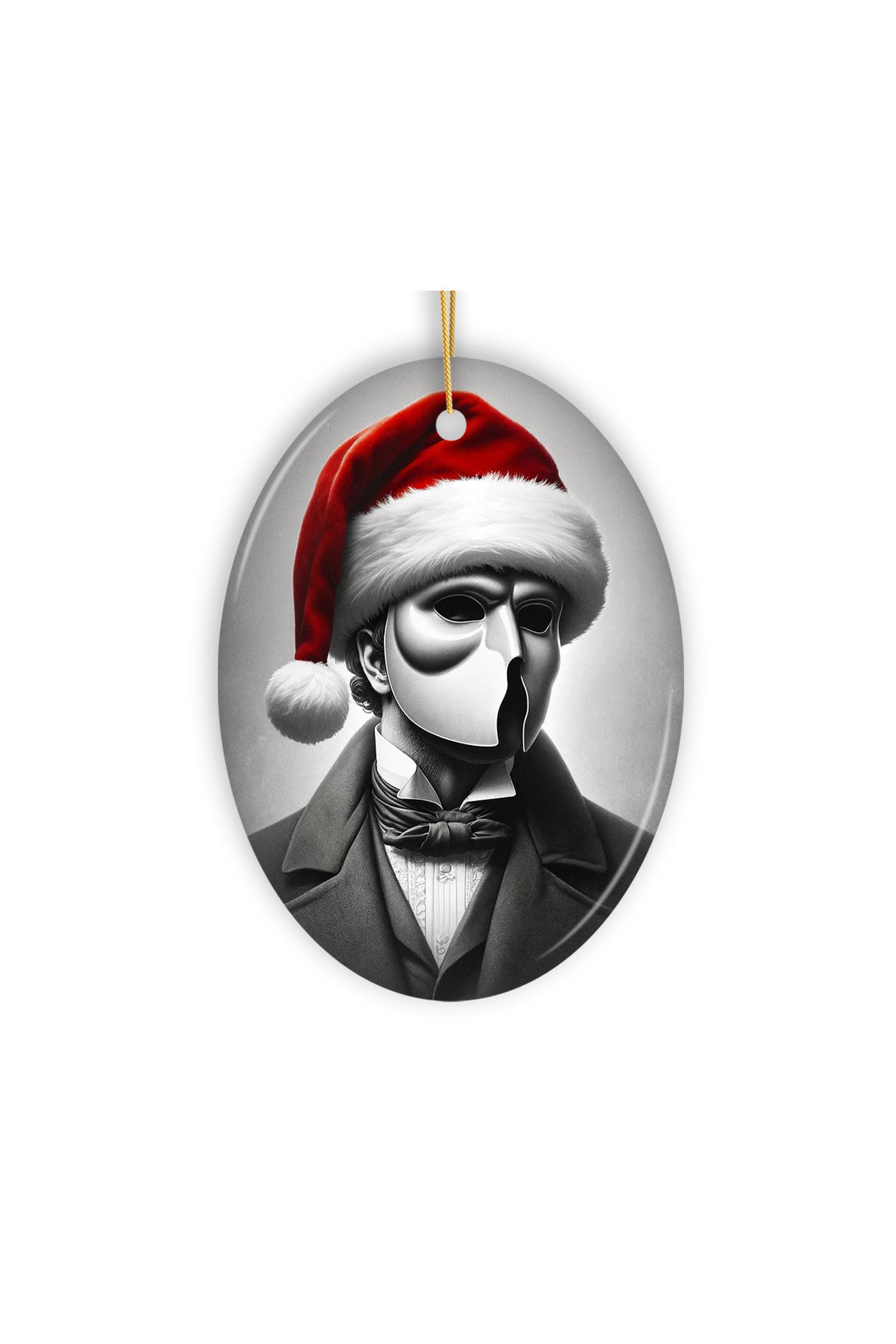 OrnamentallyYou Phantom Of The Opera Santa Hat Ornament - Version 1 ...