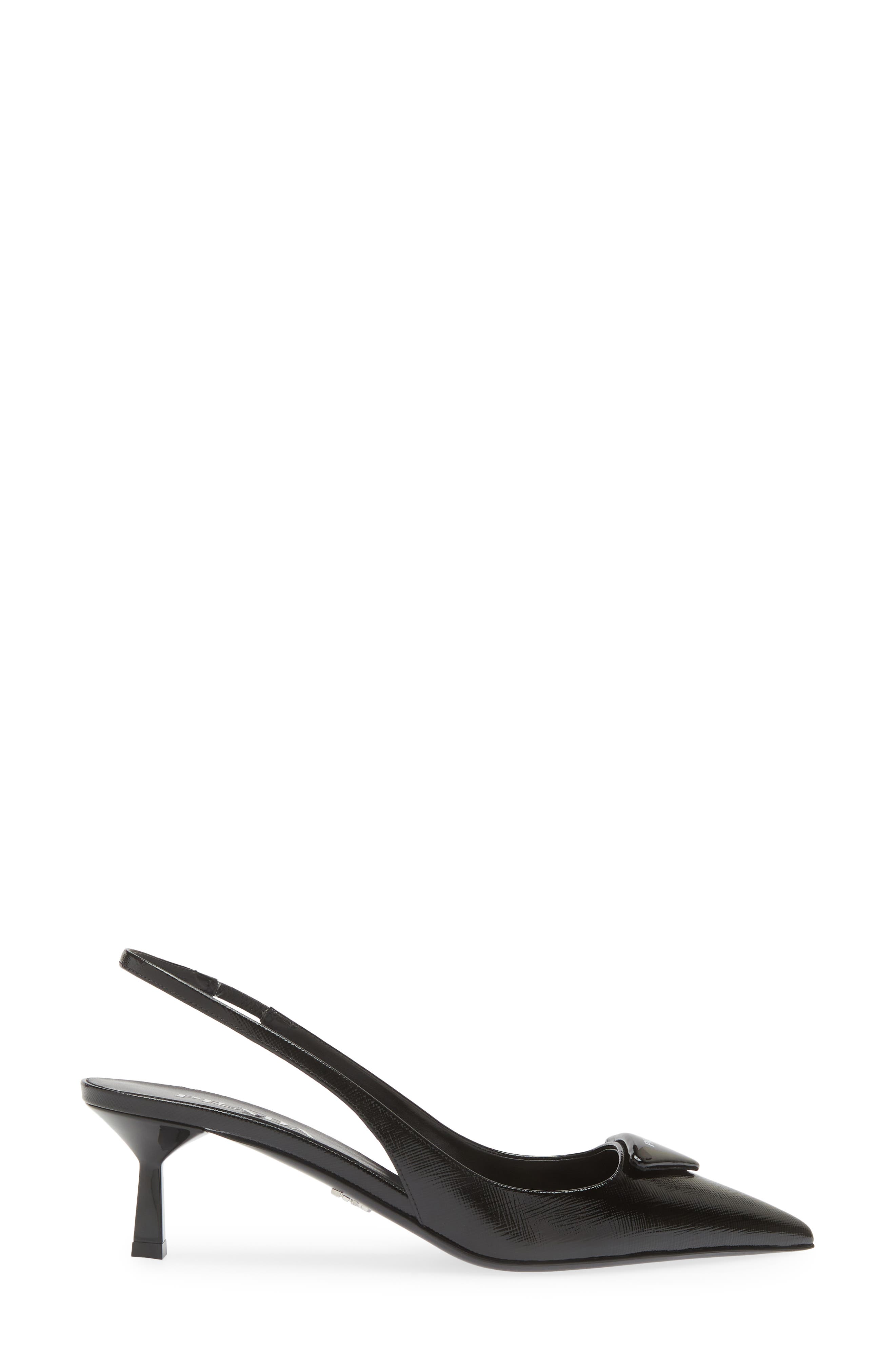 Prada Modellerie Pointed Toe Slingback Pump, Alternate, color, 