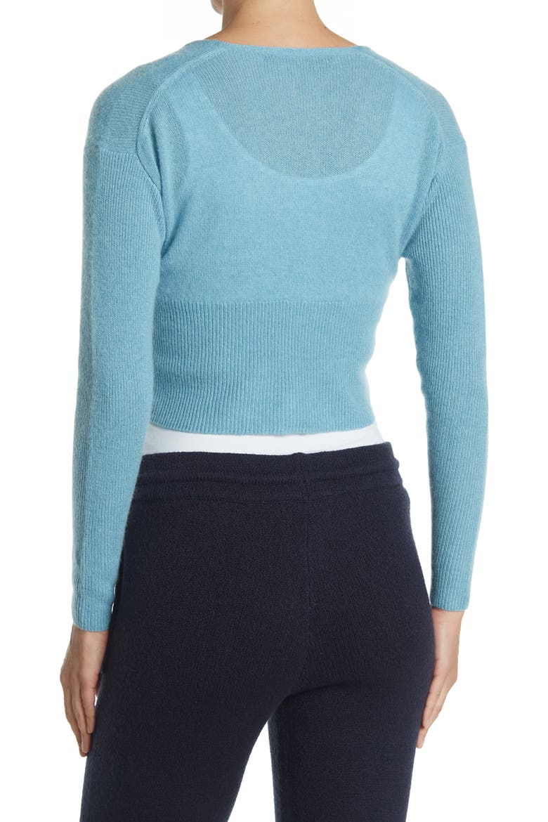 Grace V-Neck Sweater, Alternate, color, CATALINA