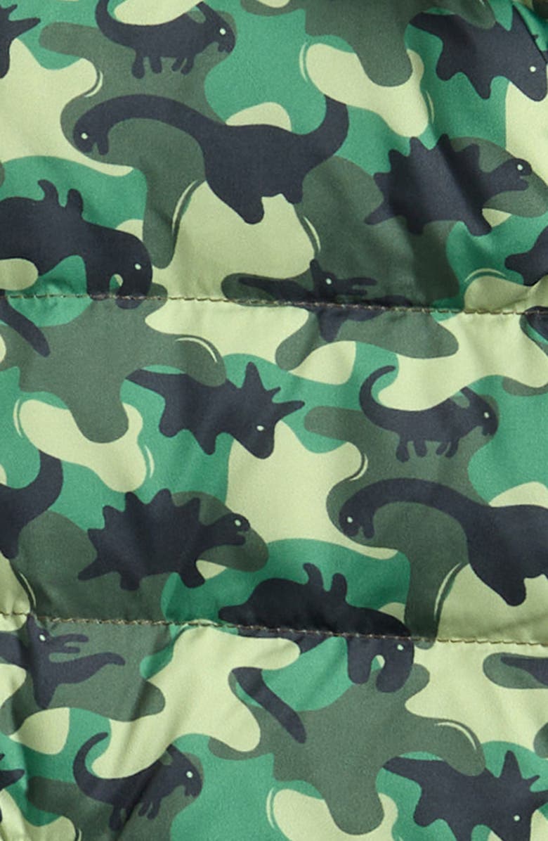 CALONIE Kids' Casey Reversible Down Puffer Vest, Alternate, color, Green