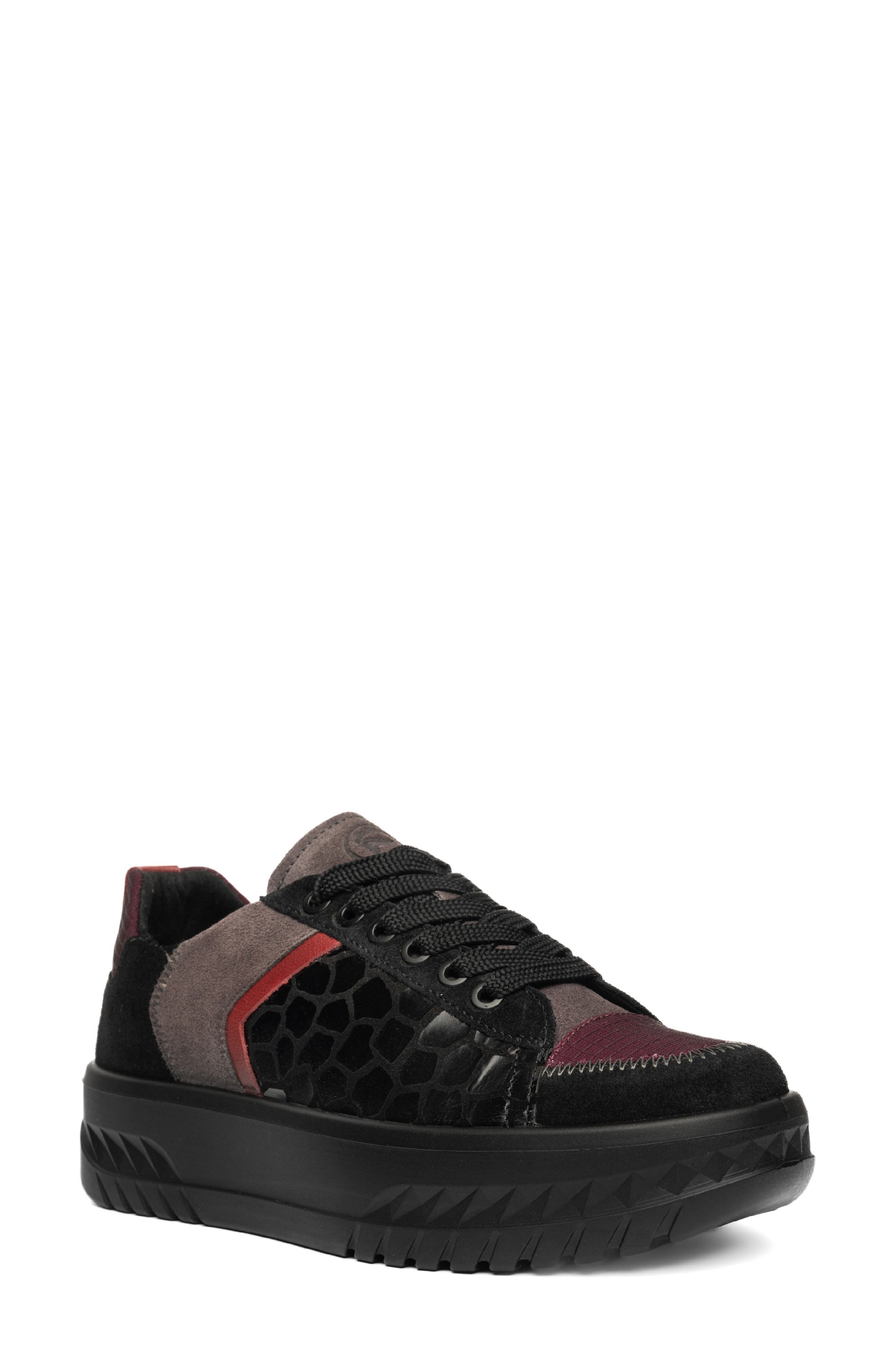 Mamba Platform Sneaker, Main, color, BLACK