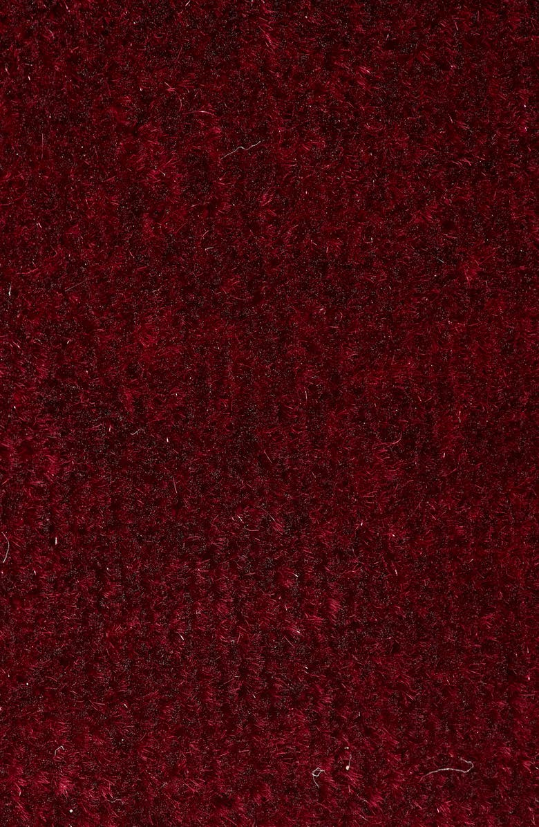 Rachel Parcell Oval Buckle Velvet Belt, Alternate, color,