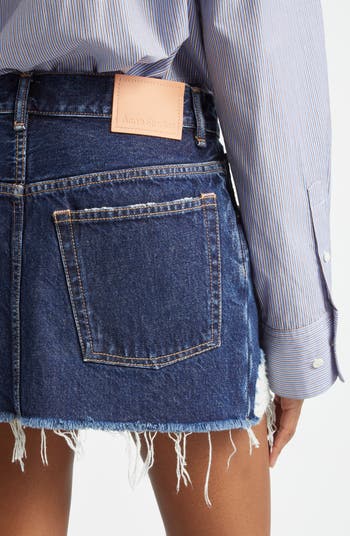 Acne Studios Macaria Distressed Organic Cotton Denim