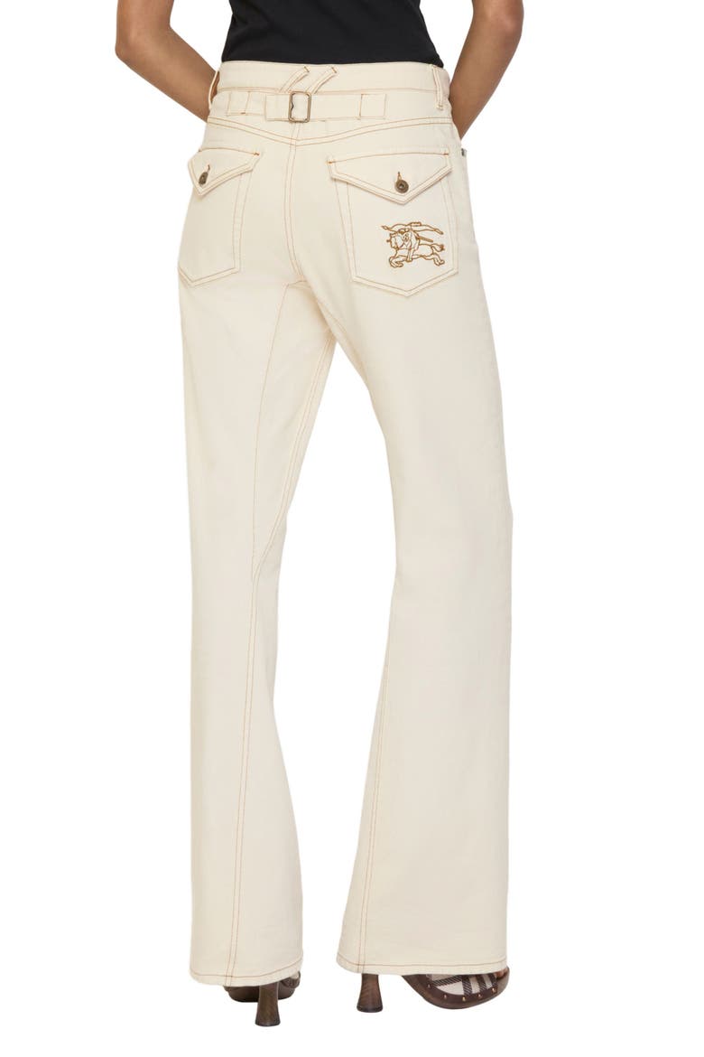 Donella High Waist Bootcut Jeans, Alternate, color, CERAMIC WHITE