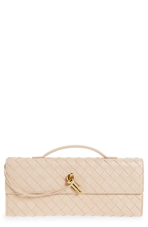 Bottega Veneta Long Andiamo Intrecciato Clutch Bag