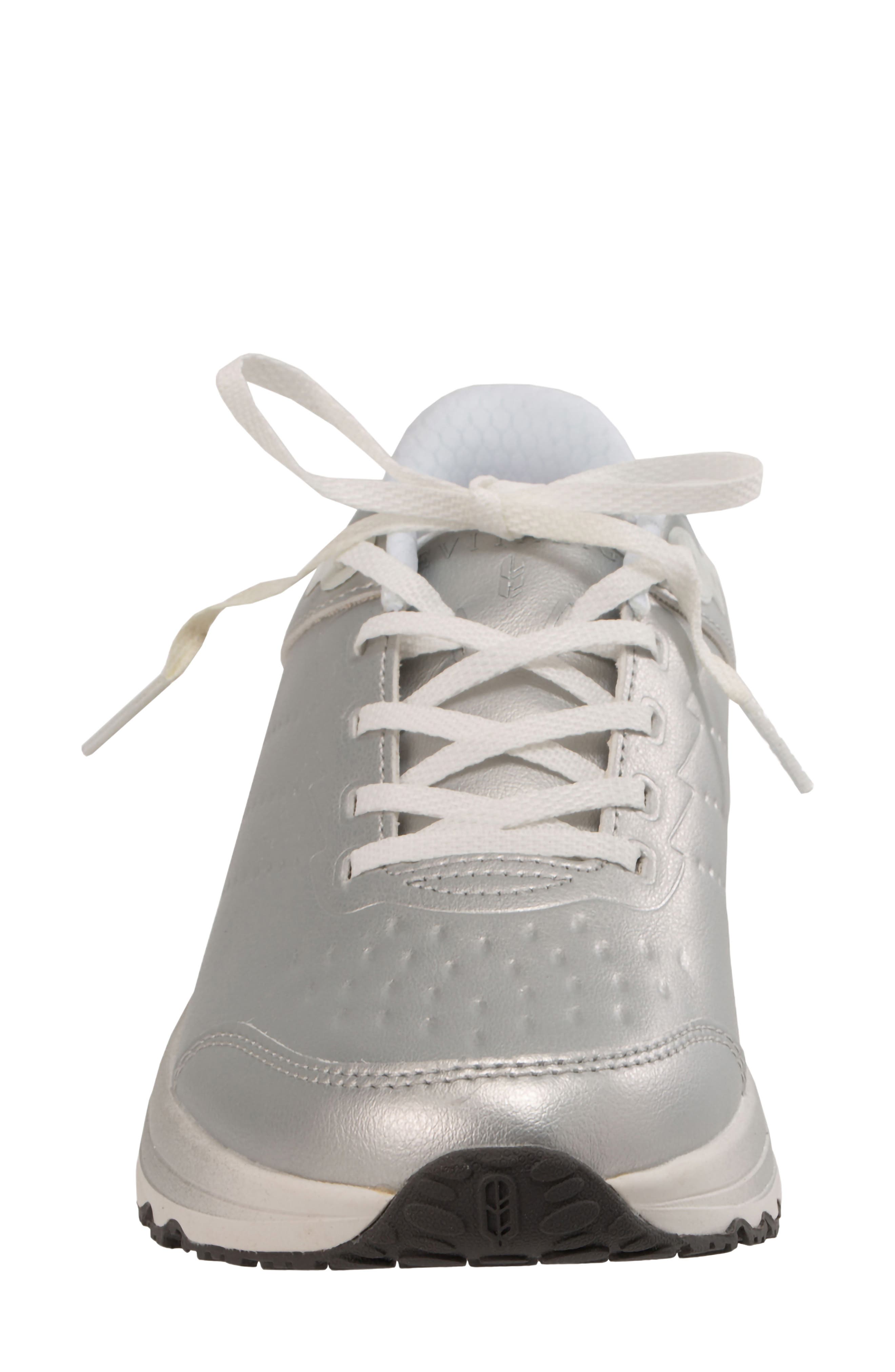 Phoebe Sneaker, Alternate, color, SILVER
