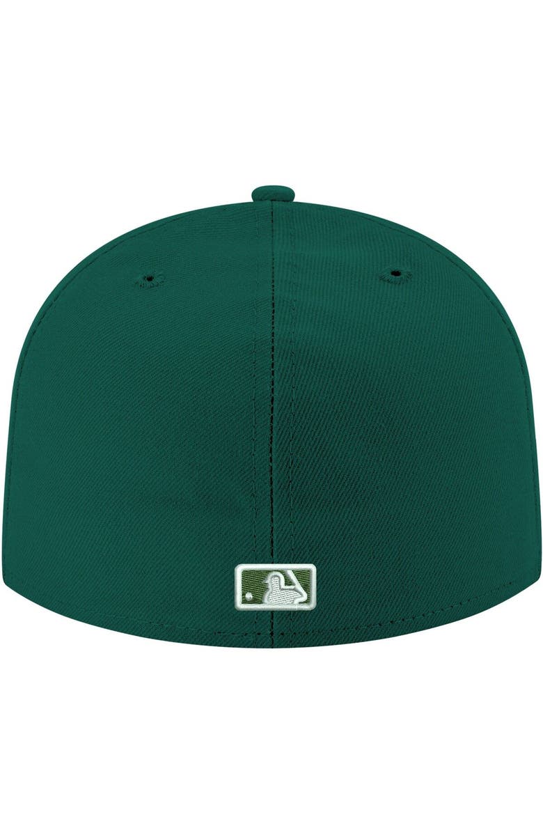 New Era Men's New Era Green Philadelphia Phillies White Logo 59FIFTY Fitted Hat, Alternate, color, 