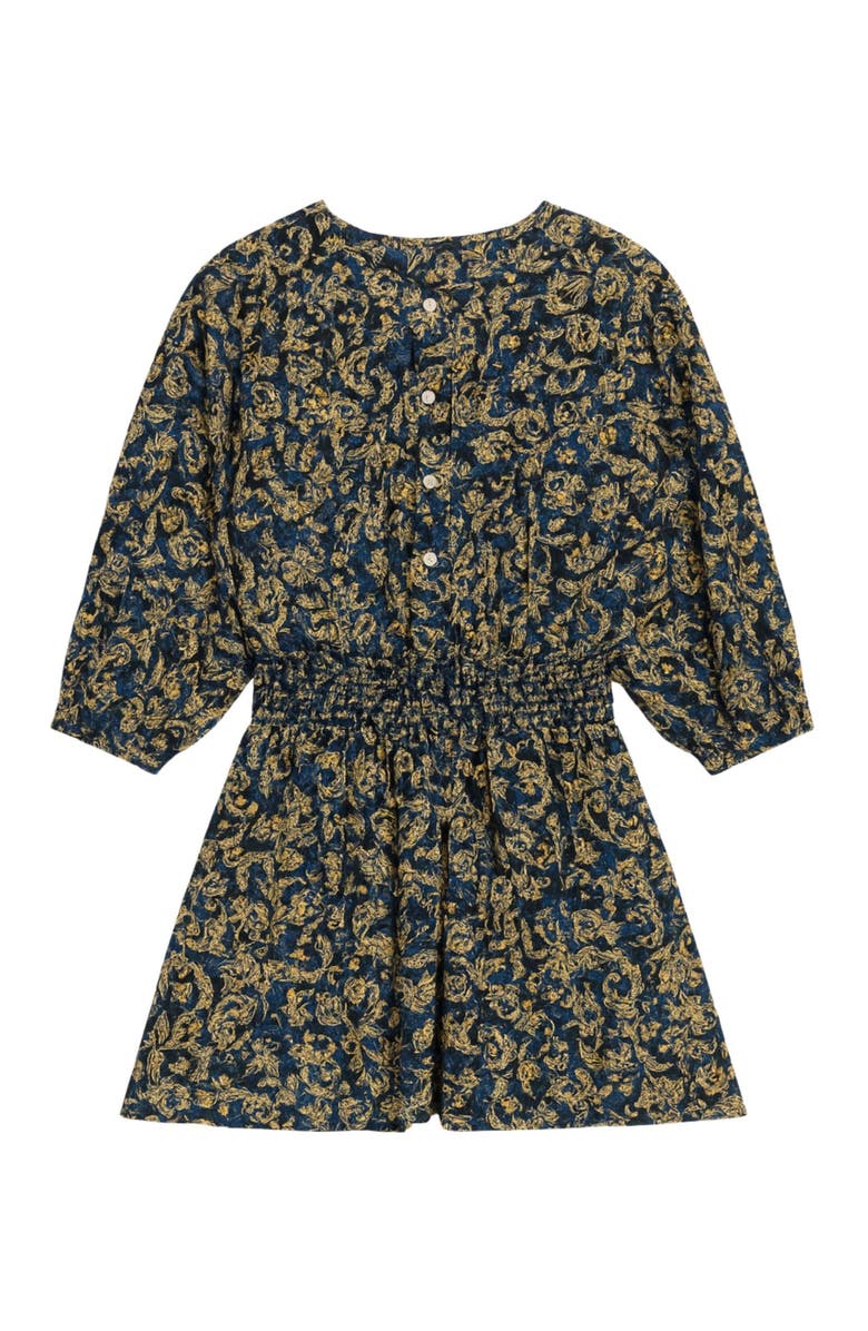 Rebecca Taylor Charlene Dress, Alternate, color, Navy Multi