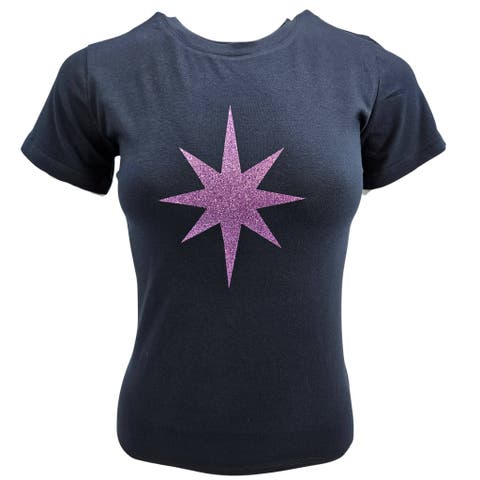 x On/Off Essentials Plain Star T-Shirt