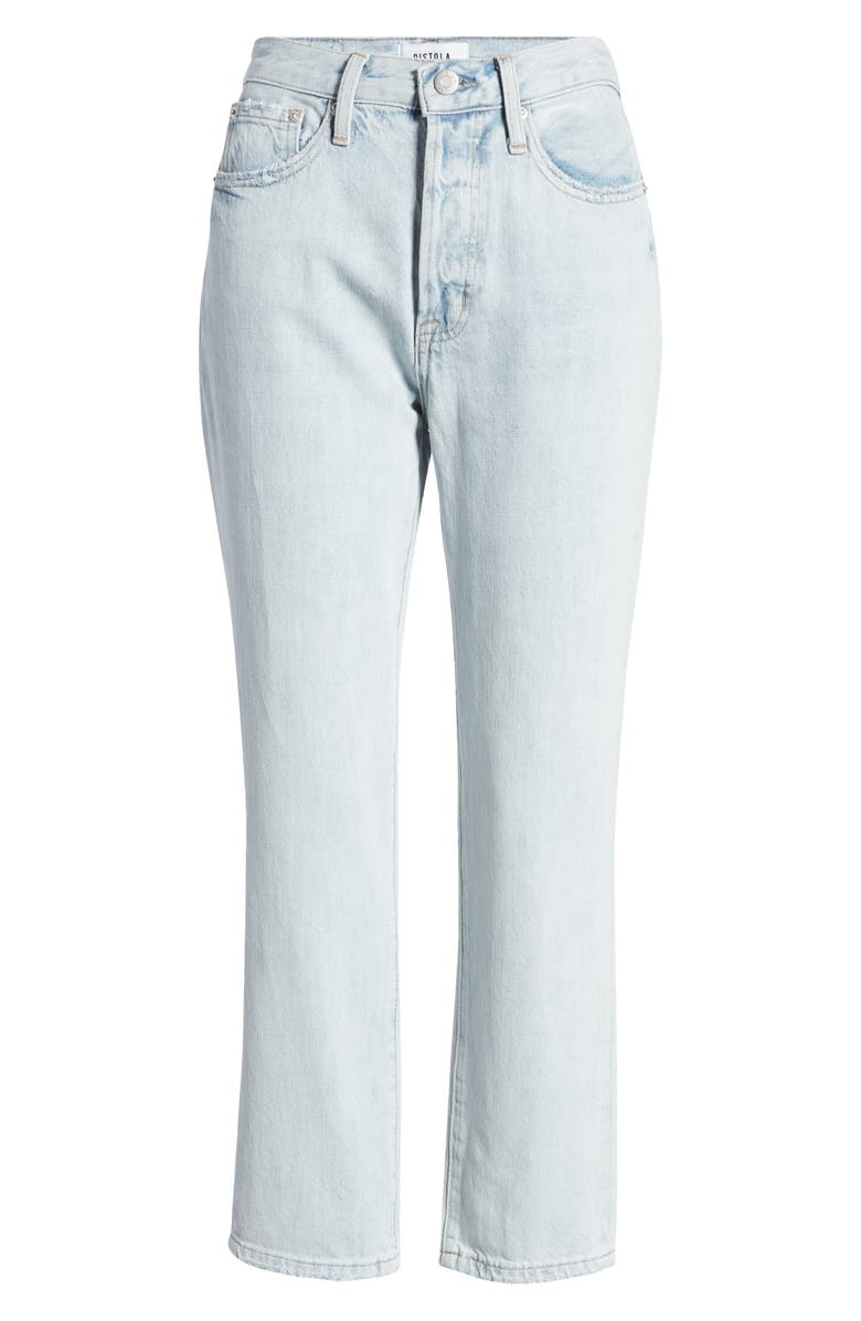 Pistola Charlie High Waist Straight Leg Jeans, Alternate, color, 