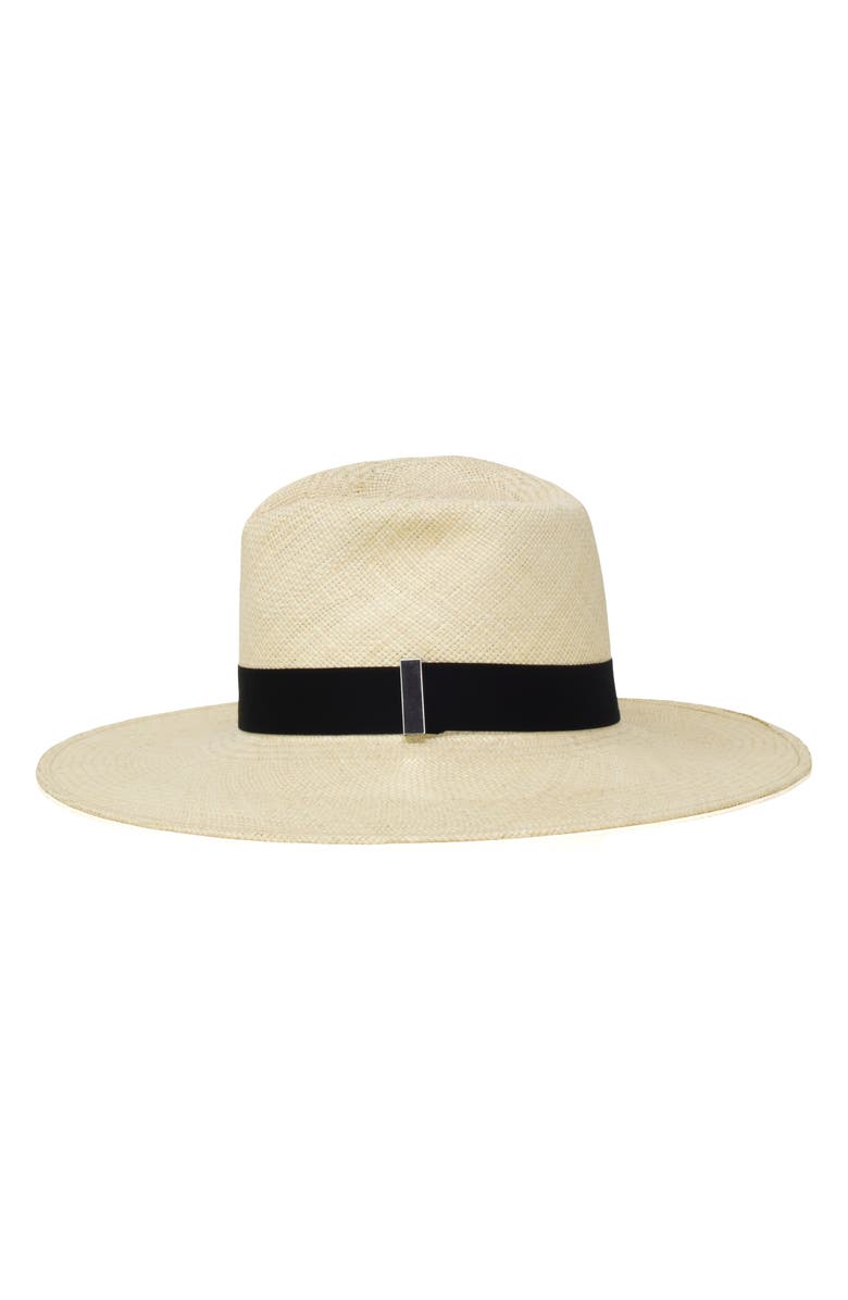 Gigi Burris Millinery Drake Straw Fedora, Alternate, color,