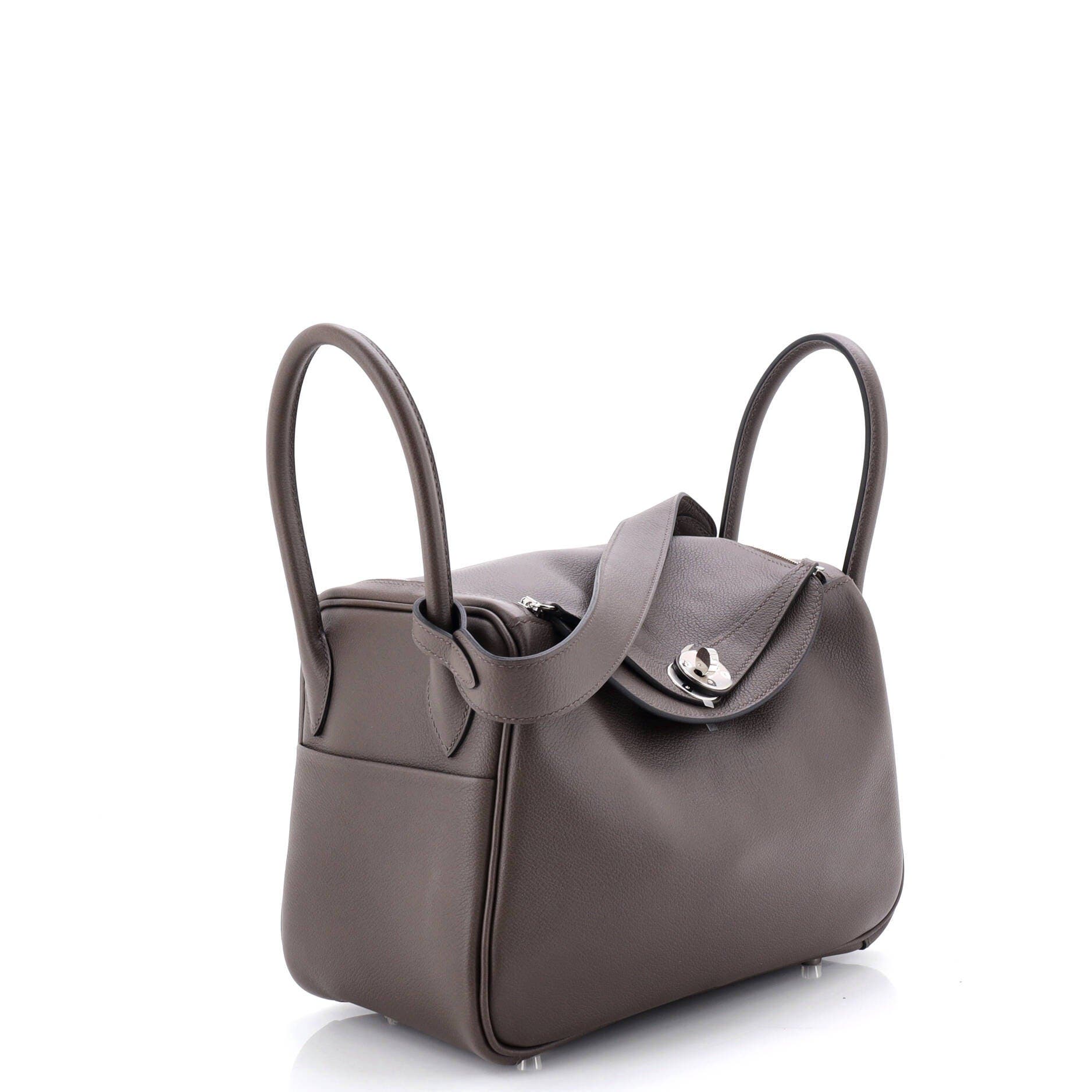 Pre-Owned Hermes Lindy Bag Evercolor 26, Alternate, color, Ecorce