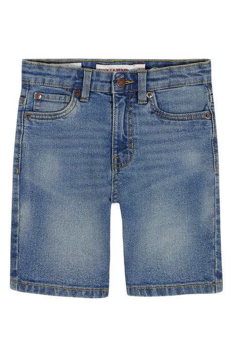 Kids' Pull-On Denim Shorts (Big Kid)