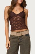 EDIKTED Eira Lace Camisole