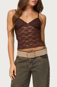 EDIKTED Eira Lace Camisole