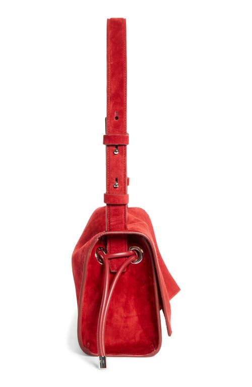 Christian Louboutin Small Baggy Suede Shoulder Bag