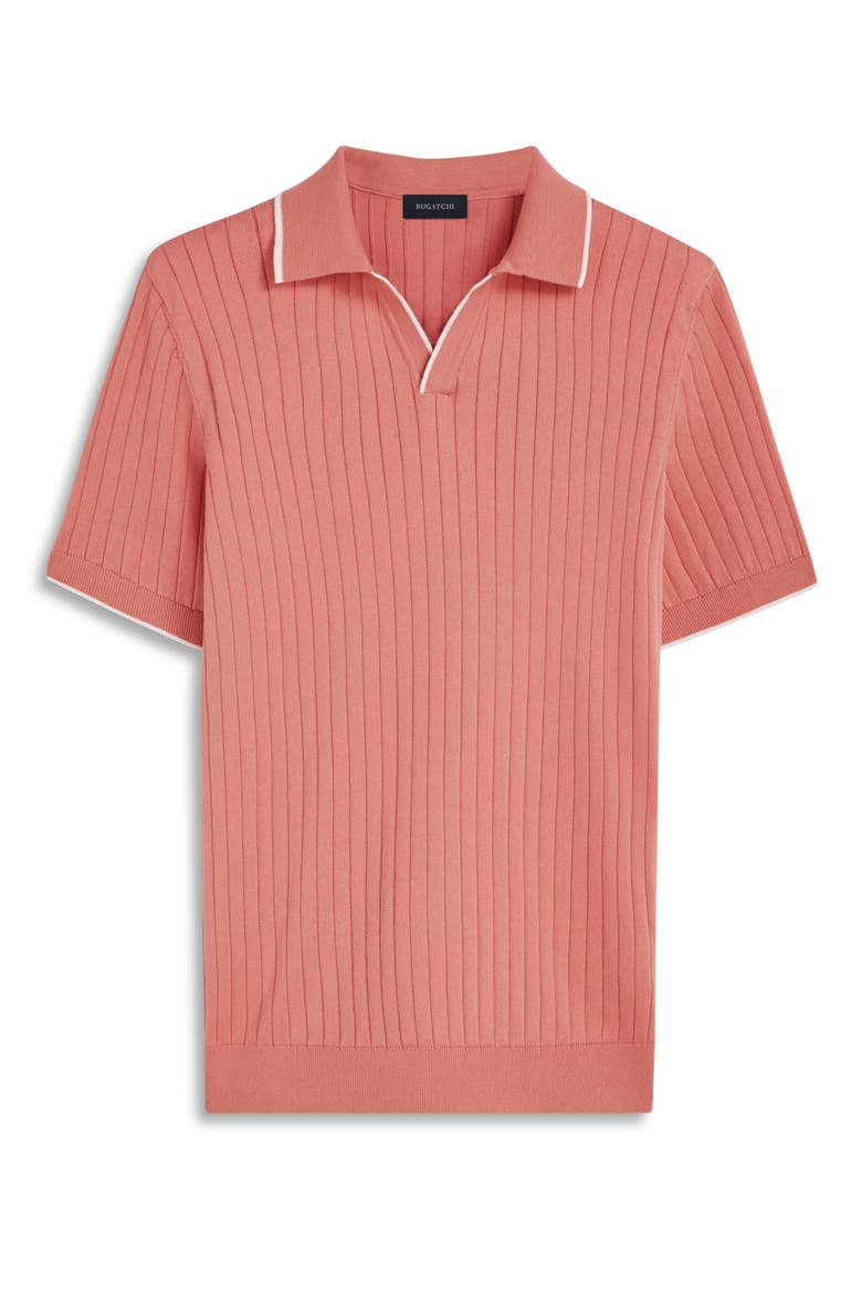 Johnny Collar Sweater, Alternate, color, SALMON