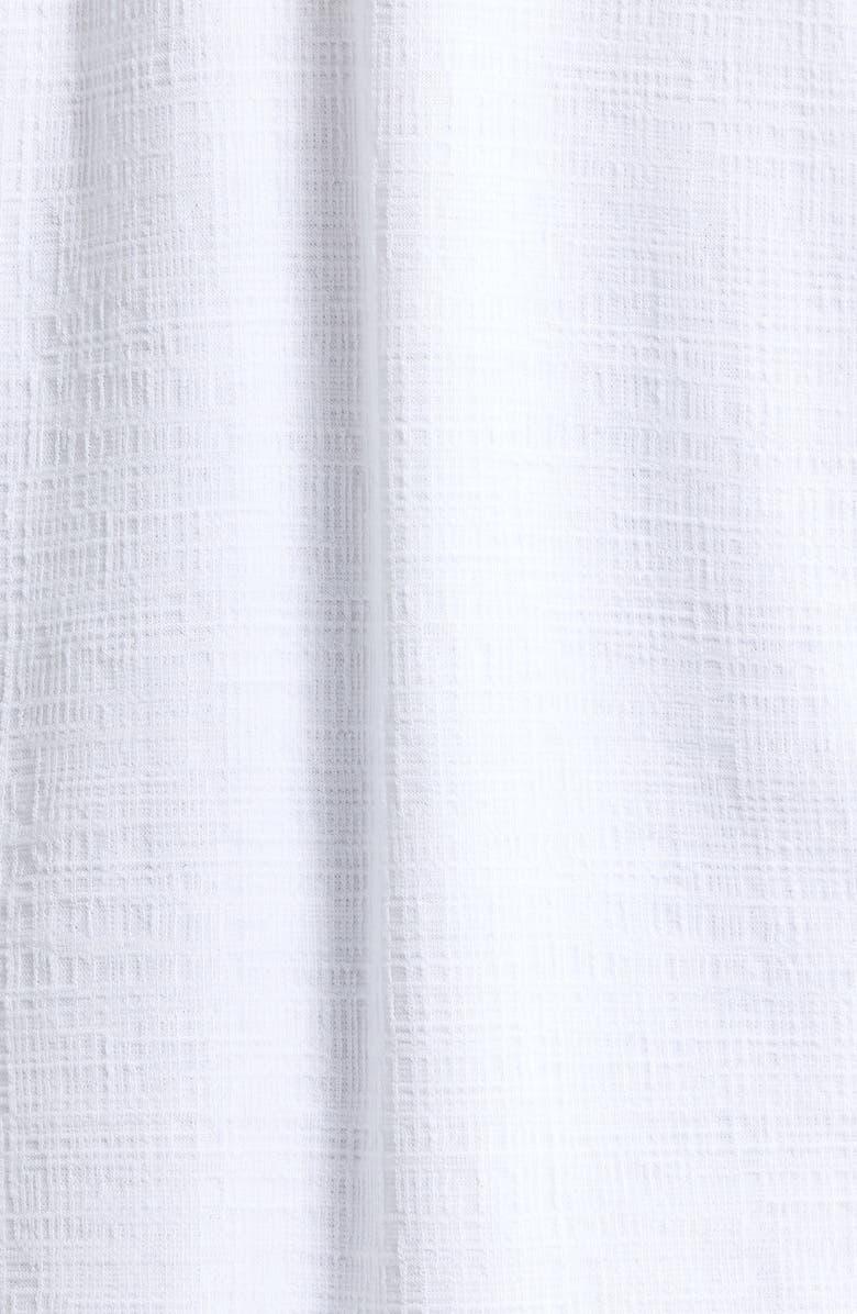 Eileen Fisher Classic Collar Crop Button-Up Shirt, Alternate, color, White