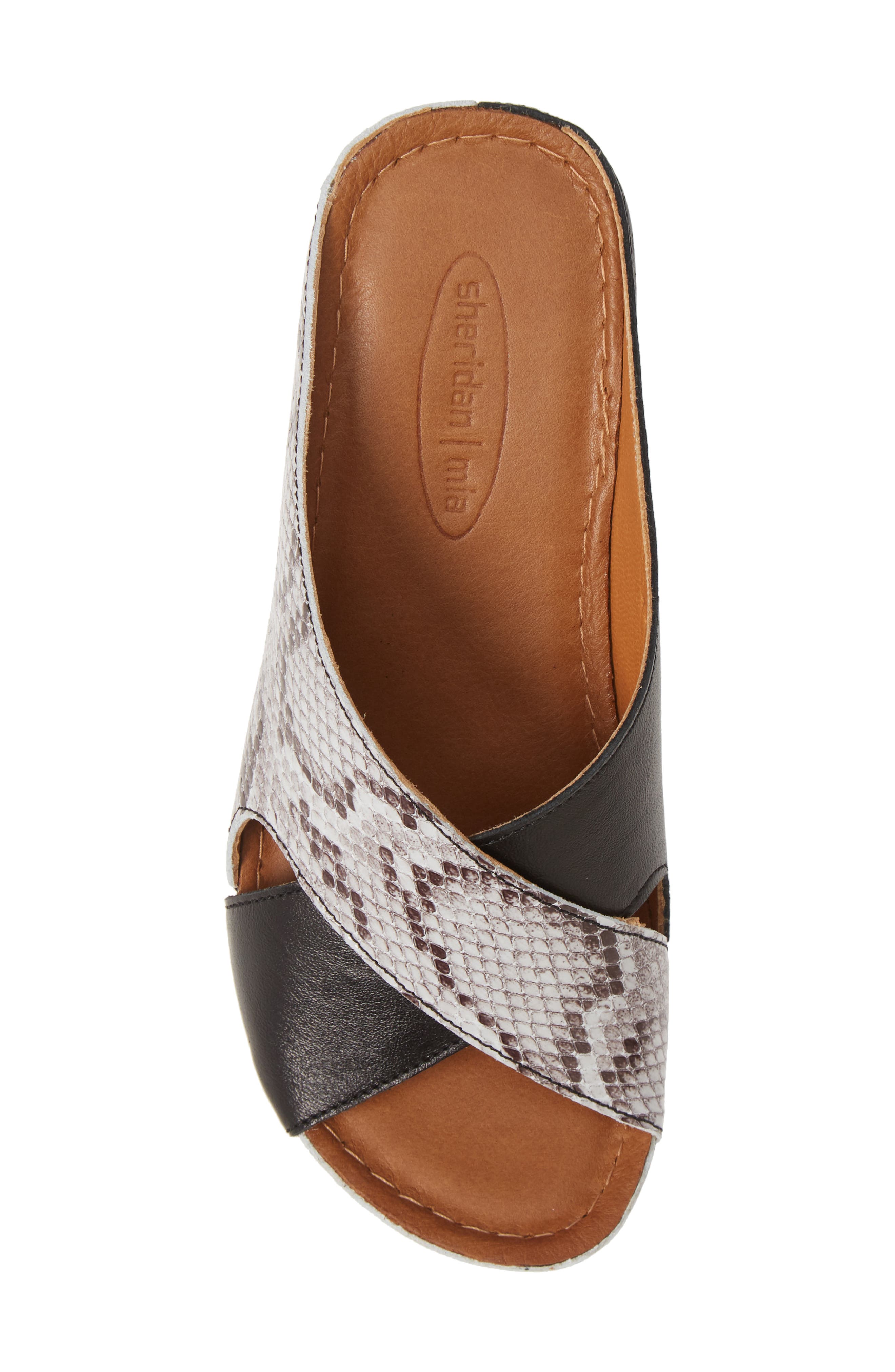 Sheridan Mia Kokos Wedge Slide Sandal, Alternate, color, 