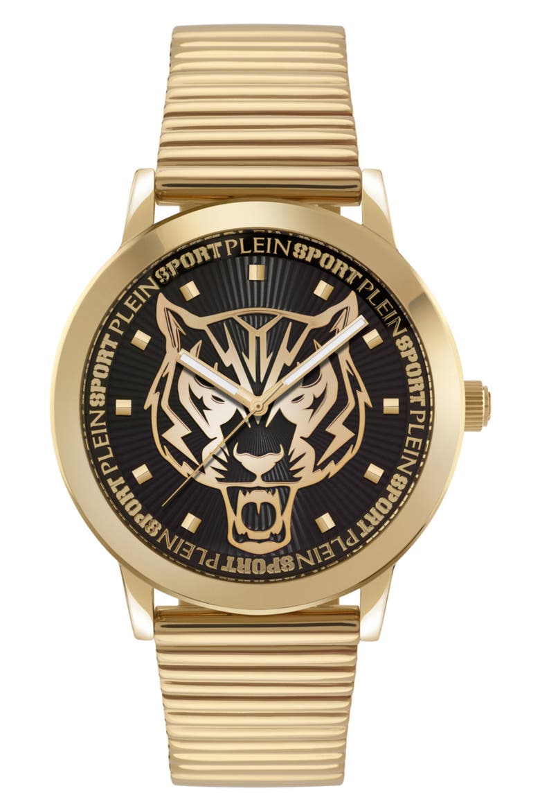 Iron Tiger Bracelet Watch, 44mm, Main, color, GOLD