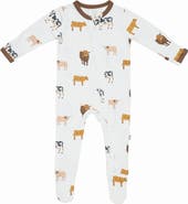 Kyte BABY Print Zip-Up Footie