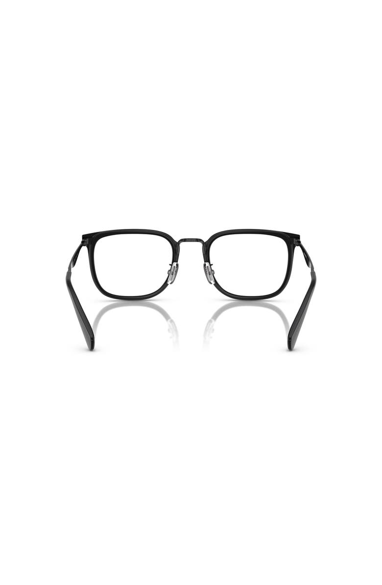 COACH 53mm Square optical glasses, Alternate, color, 