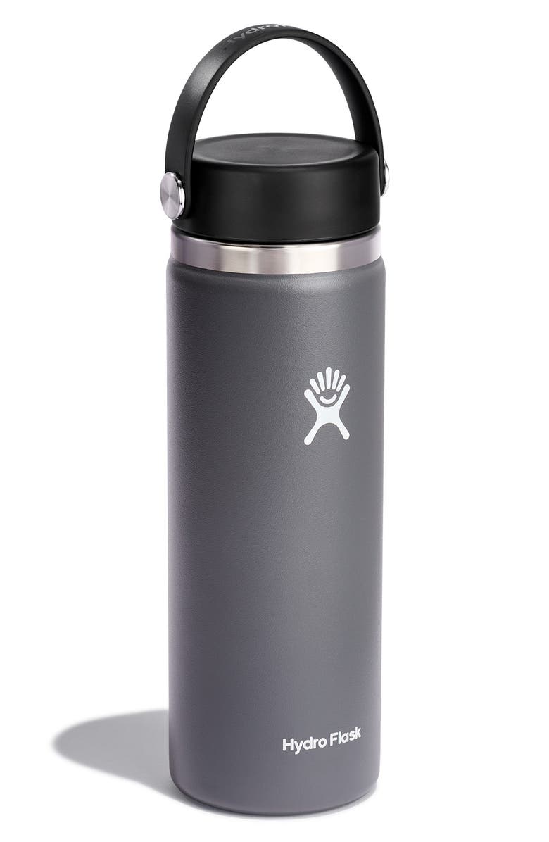 Hydro Flask 20-Ounce Wide Mouth Flex Cap Water Bottle, Alternate, color,