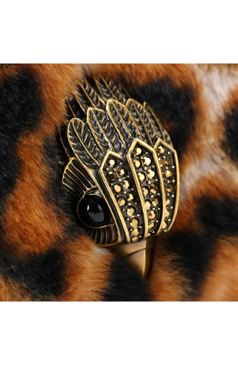 Kurt Geiger London Small Kensington Puff Faux Fur Hobo Bag, Alternate, color,