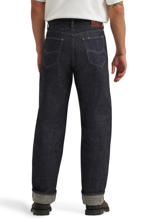 Lee 101 R Relaxed Straight Leg Jeans In Black