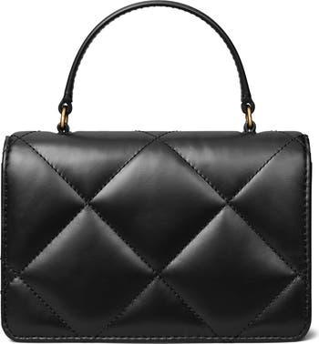 Tory Burch Mini Kira Diamond Quilted Leather Top Handle Bag Tory Burch Mini Kira Diamond Quilted Leather Top Handle Bag