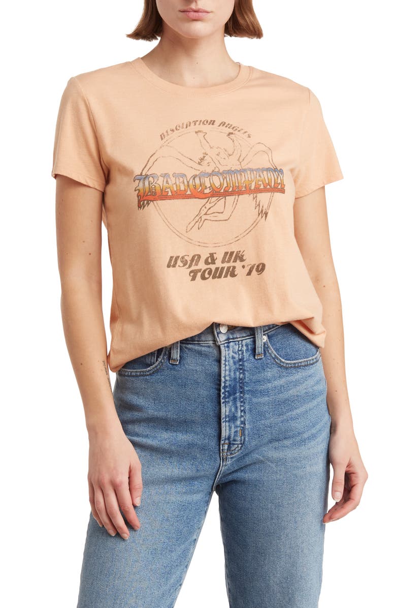 Lucky Brand Bad Company Graphic T-Shirt, Main, color,