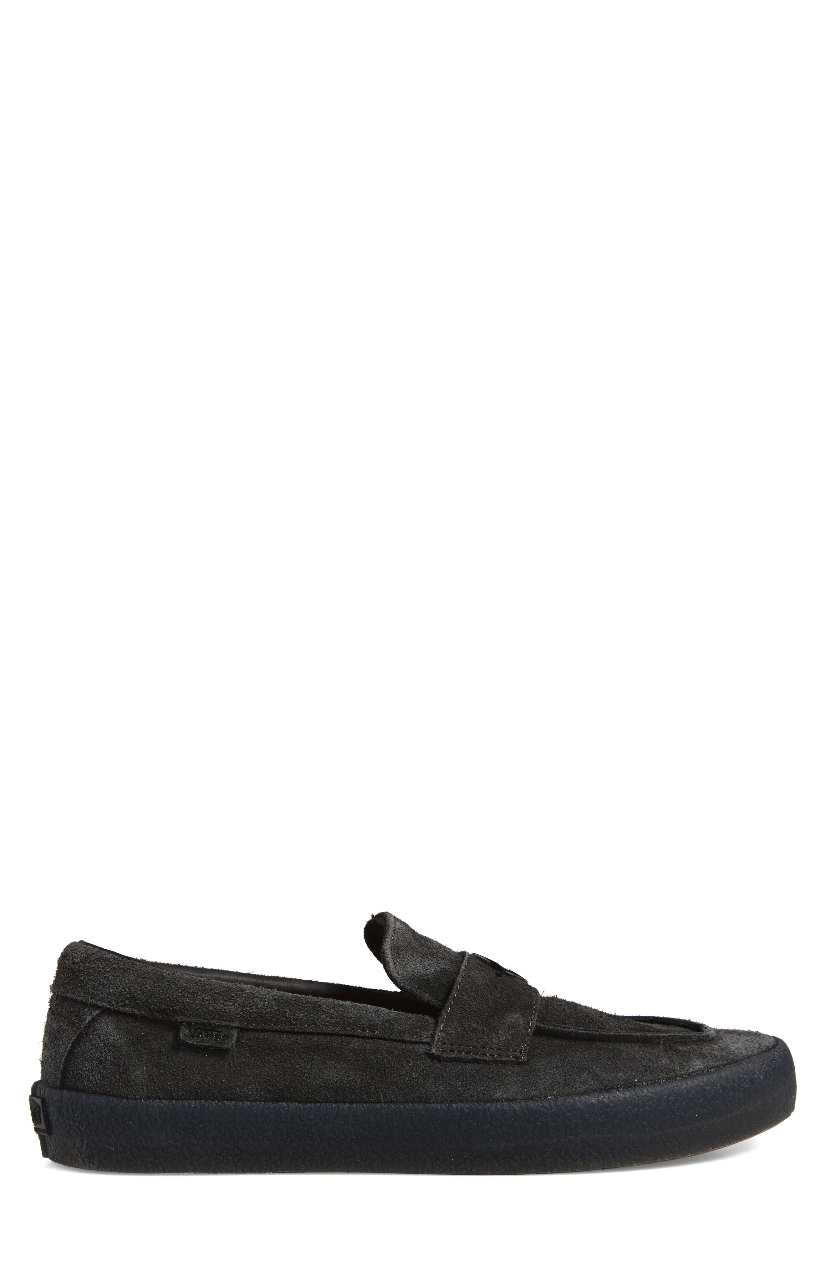 Skate Loafer Sneaker, Alternate, color, CREPE FADED BLACK
