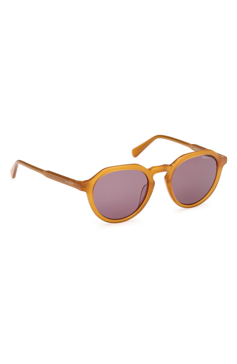 Gant Round Sunglasses, Alternate, color,