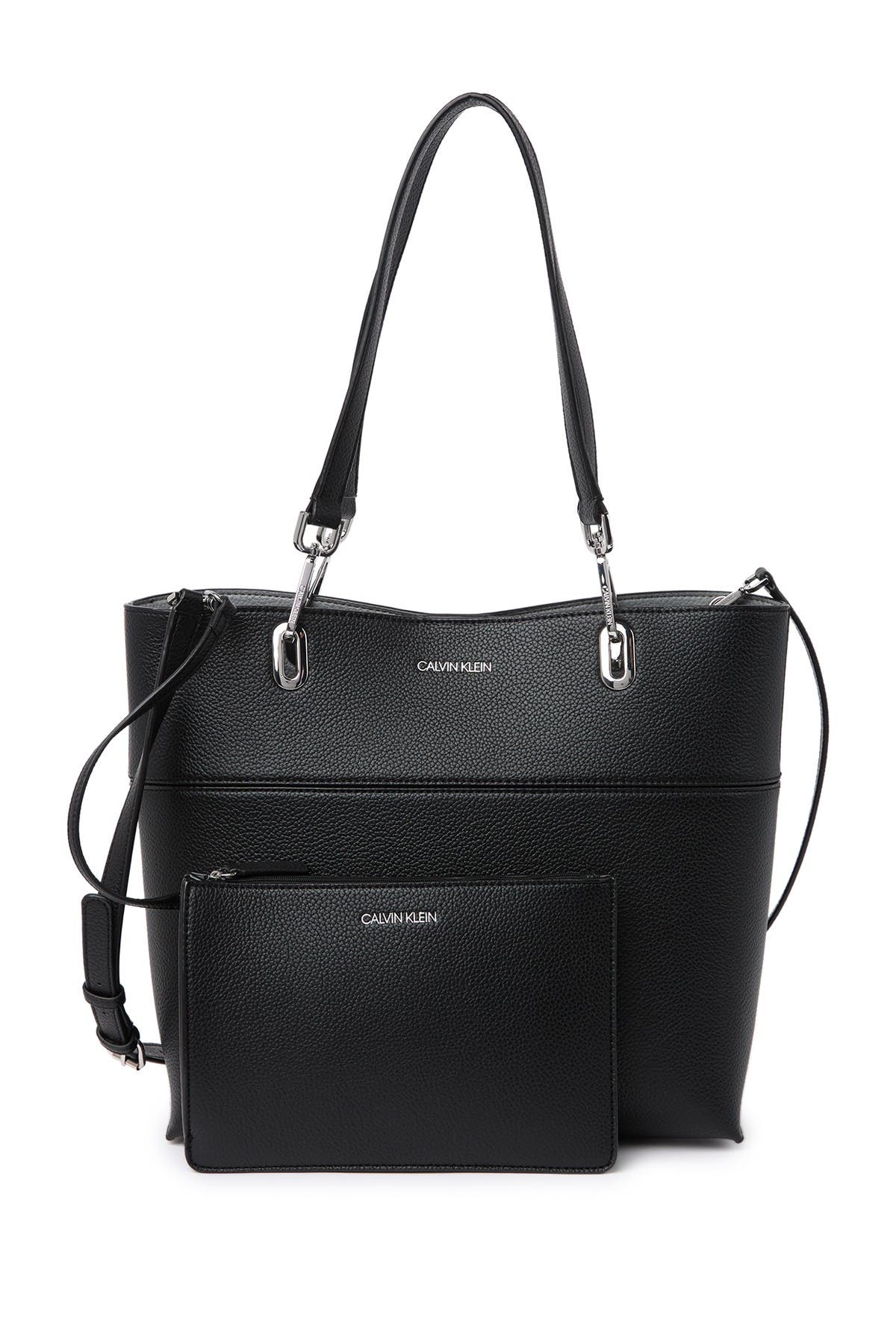 Calvin Klein Novelty Jet Link Tote Bag, Alternate, color, 