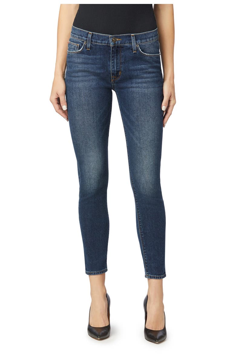 Hudson Jeans Natalie Mid Rise Ankle Crop Skinny Jeans, Main, color, 