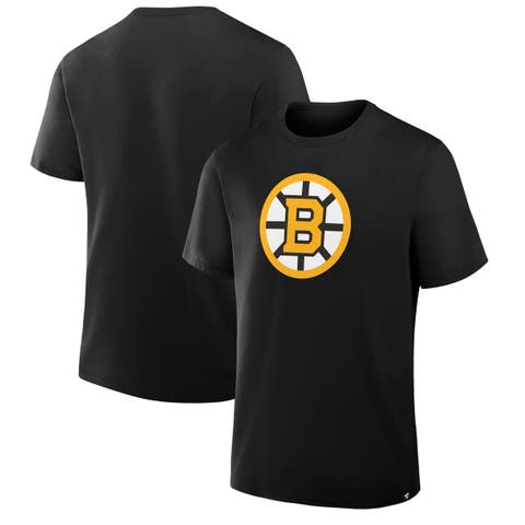 Men's Fanatics Black Boston Bruins Primary Logo Legacy T-Shirt