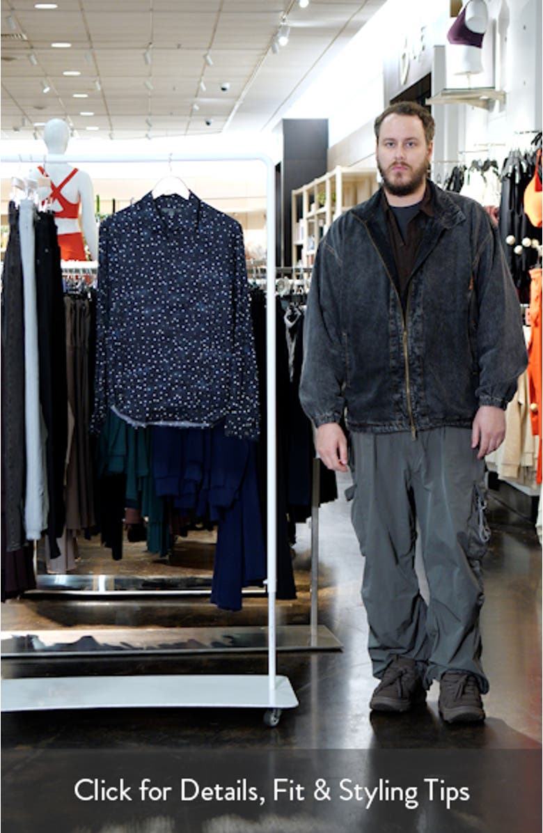 Rodney Hidden Placket Button-Up Shirt, sales video thumbnail