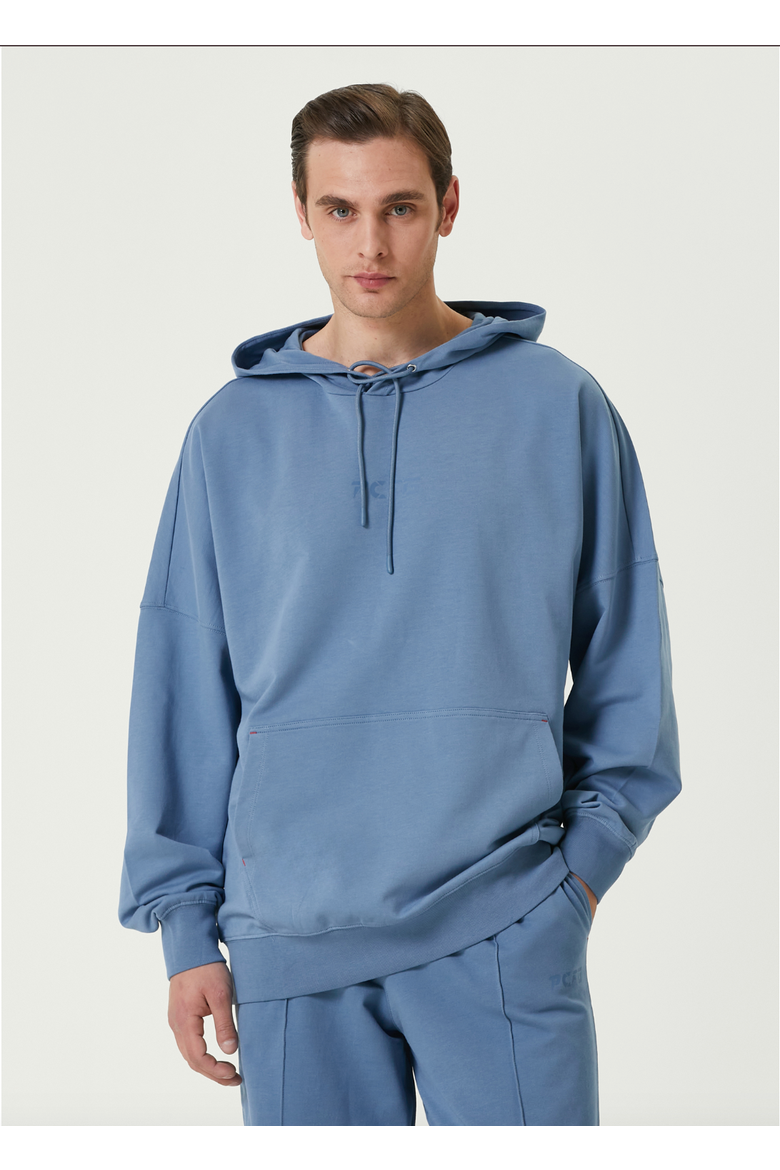 Free Heaven  Hoodie, Alternate, color, Blue