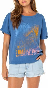 Roxy Ride the Wave Graphic T-Shirt