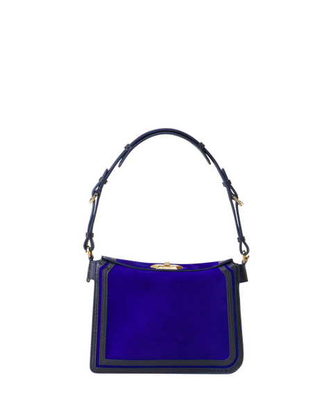 Compagnon Small Asymmetrical Bag In Python Finishing