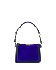 Lanvin Compagnon Small Asymmetrical Bag In Python Finishing