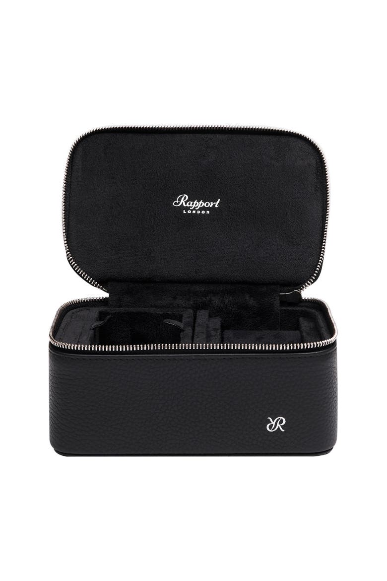 TUXEDO WATCH ZIP CASE, Alternate, color, Black