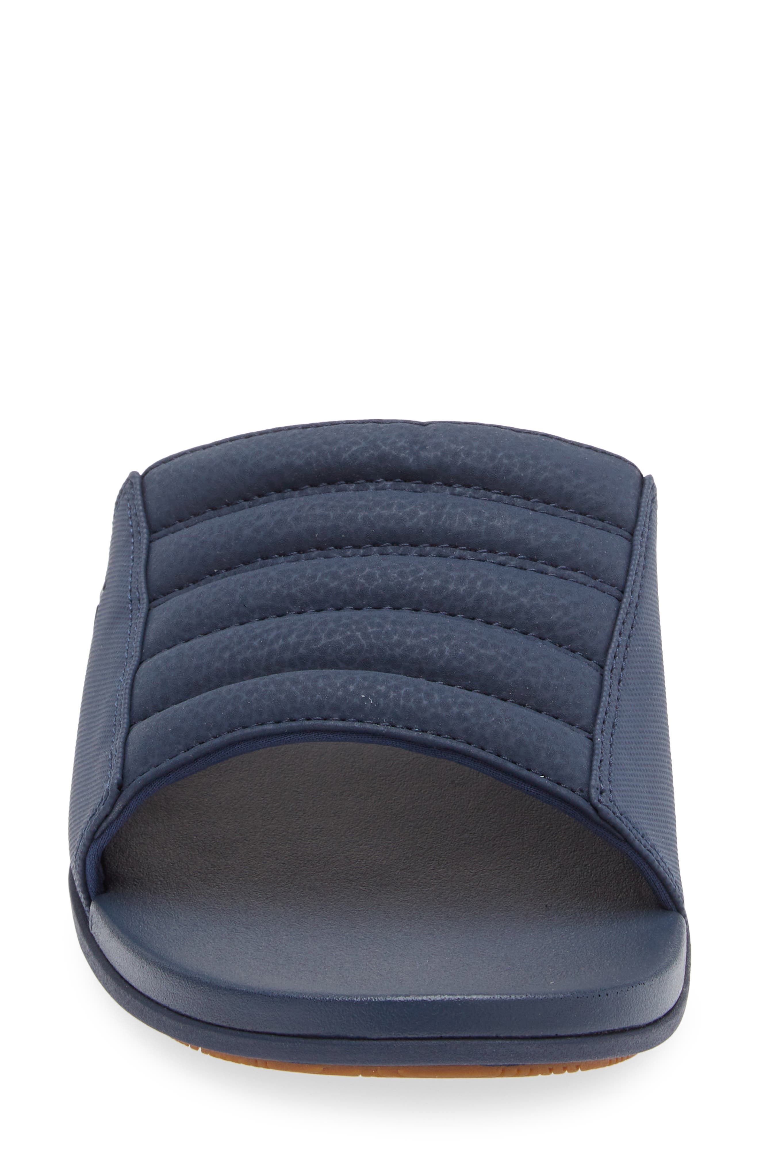 Maha Olu Slide Sandal, Alternate, color, MOONLIT OCEAN / MOONLIT OCEAN