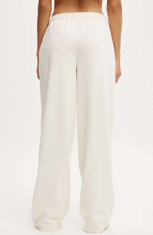 COTTON ON BODY ACTIVE LIGHTWEIGHT FLEECE STRAIGHT LEG SWEATPANT