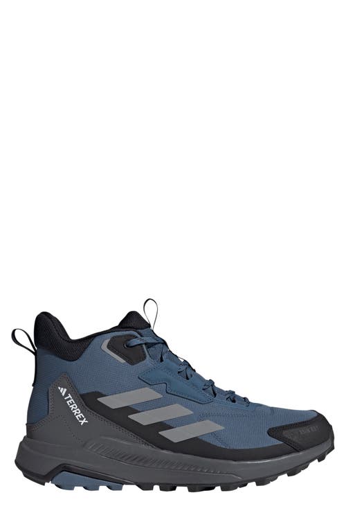Adidas Originals Adidas Terrex Anylander Mid R.rdy Waterproof Hiking Boot In Wonder Steel/grey/black