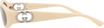 54mm Oval Sunglasses
