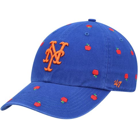 Women's '47 Royal New York Mets Confetti Clean Up Adjustable Hat