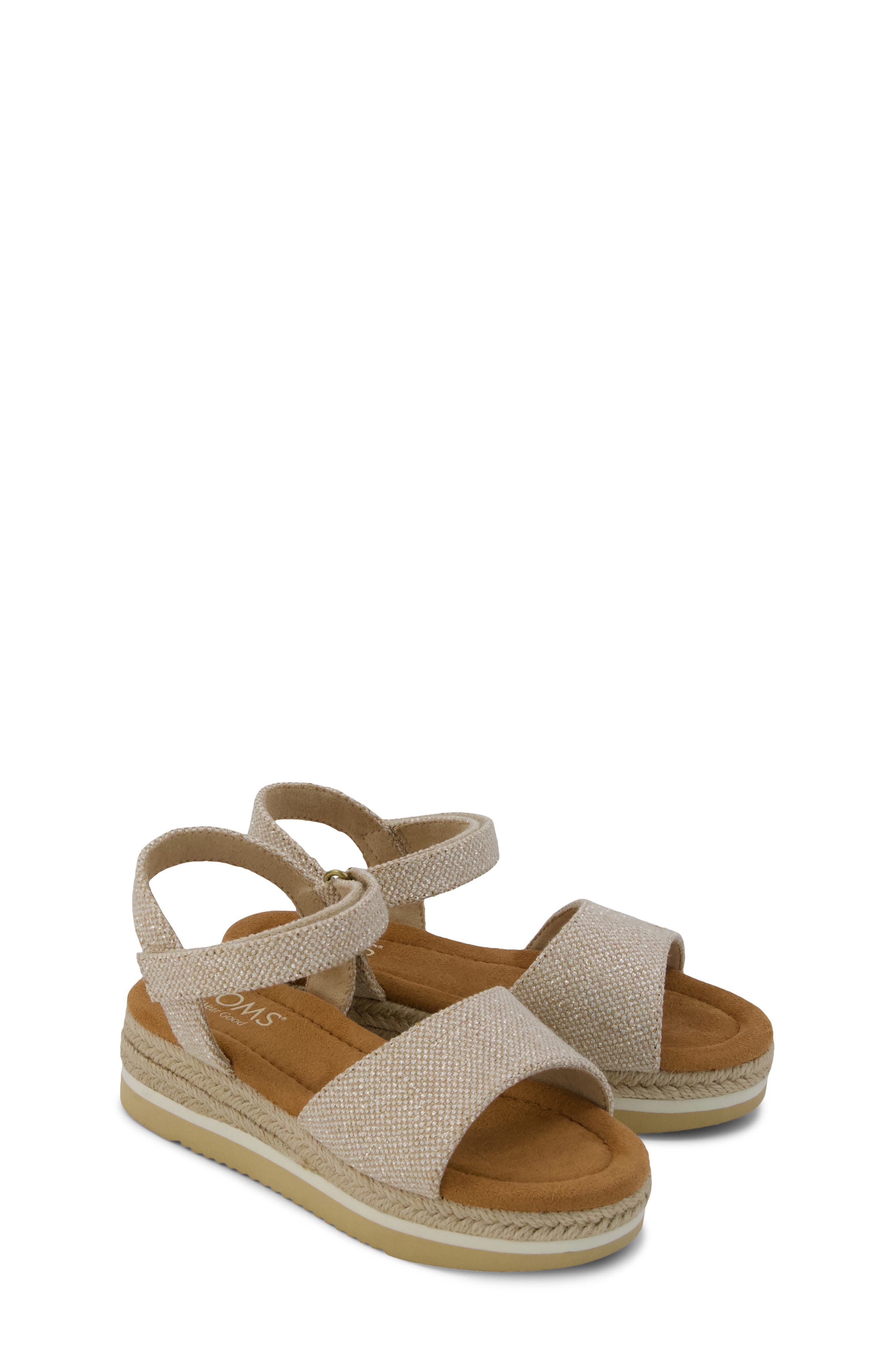 Diana Platform Wedge Sandal, Alternate, color, GOLD