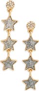 Leith Star Linear Drop Earrings
