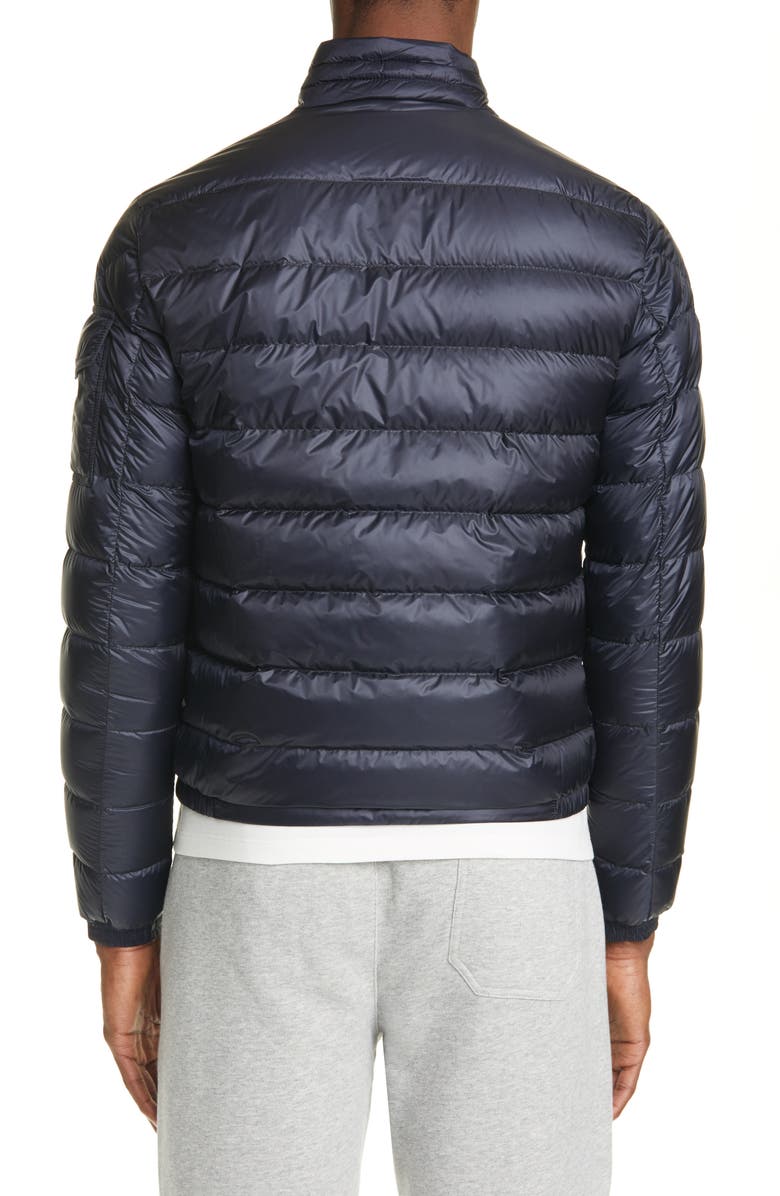 Moncler Quilted Nylon Down Jacket, Alternate, color, 